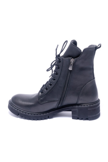 Ботинки женские Welfare 0179-2805 621 BLACK LEATHER