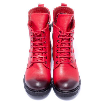 Черевики жіночі Welfare 0179-2805 965 RED LEATHER