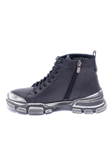 Черевики жіночі Welfare 0226-1920 BLACK LEATHER SYH BOYALI TBN