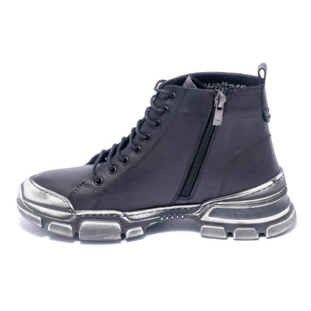 Черевики жіночі Welfare 0226-1920 BLACK LEATHER SYH BOYALI TBN