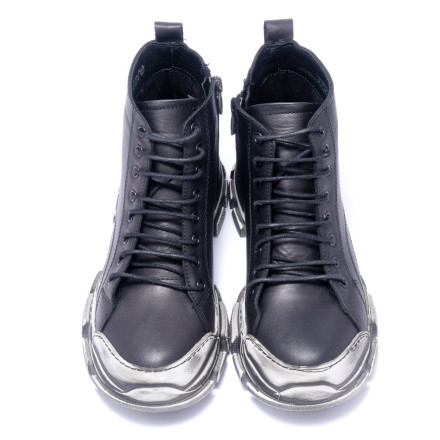 Черевики жіночі Welfare 0226-1920 BLACK LEATHER SYH BOYALI TBN