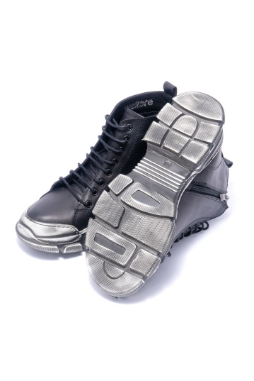 Черевики жіночі Welfare 0226-1920 BLACK LEATHER SYH BOYALI TBN