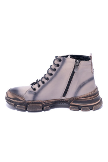 Черевики жіночі Welfare 0226-1920 MINK LEATHER KREP TBN