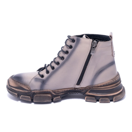 Черевики жіночі Welfare 0226-1920 MINK LEATHER KREP TBN