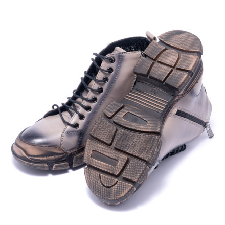 Черевики жіночі Welfare 0226-1920 MINK LEATHER KREP TBN