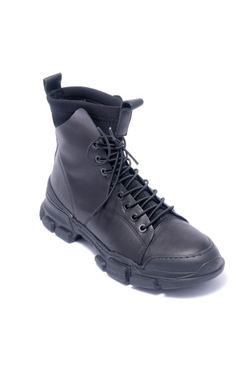 Черевики жіночі Welfare 0226-1921 BLACK LEATHER