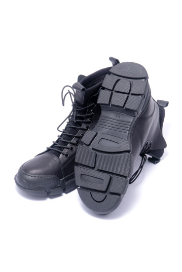 Черевики жіночі Welfare 0226-1921 BLACK LEATHER