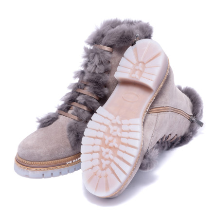 Черевики жіночі Welfare 0413-20116 KRK R026.TR050 MINK SUEDE ICE TBN