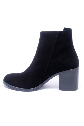 Ботинки женские Welfare 0435-877-29 41 BLACK SUEDE