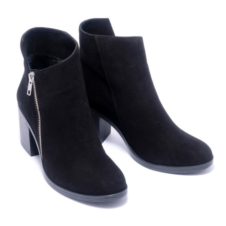Черевики жіночі Welfare 0435-877-29 41 BLACK SUEDE