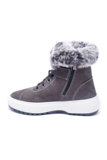 Черевики жіночі Welfare 0445-1910 KR 25 GREY NUBUCK