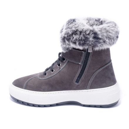 Черевики жіночі Welfare 0445-1910 KR 25 GREY NUBUCK