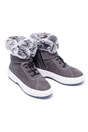 Черевики жіночі Welfare 0445-1910 KR 25 GREY NUBUCK