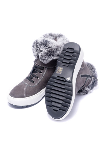 Черевики жіночі Welfare 0445-1910 KR 25 GREY NUBUCK