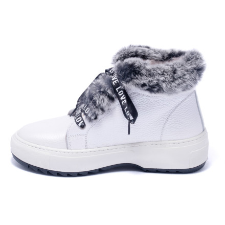 Черевики жіночі Welfare 0445-201902KR 36 WHITE PEARL FLOTER