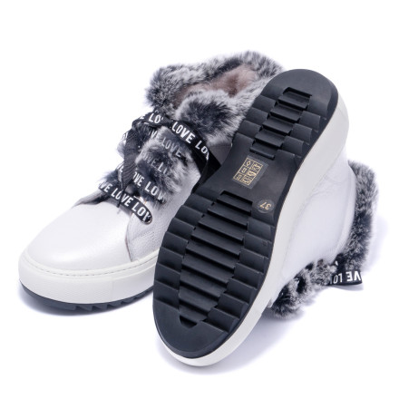 Черевики жіночі Welfare 0445-201902KR 36 WHITE PEARL FLOTER