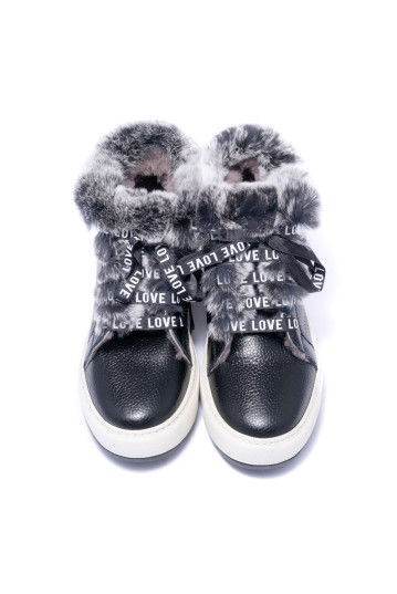 Ботинки женские Welfare 0445-201902KR 77 BLACK FLOTER