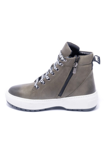 Ботинки женские Welfare 0445-201903YN 88 KHAKI LEATHER