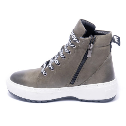 Черевики жіночі Welfare 0445-201903YN 88 KHAKI LEATHER