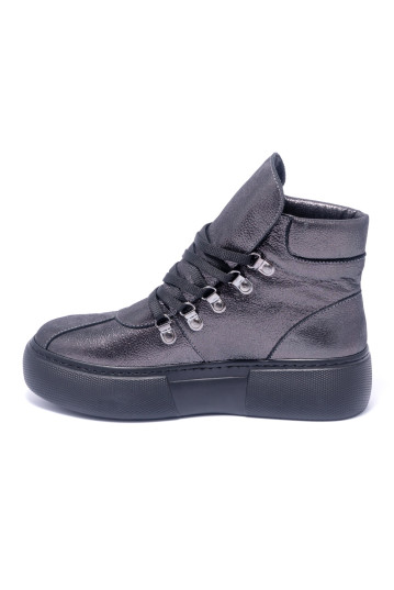 Черевики жіночі Welfare 0606-1059 245 SMOKED SATIN LEATHER