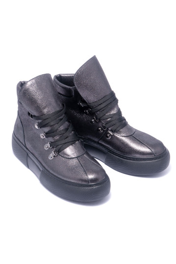 Черевики жіночі Welfare 0606-1059 245 SMOKED SATIN LEATHER