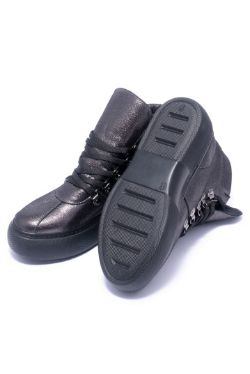 Черевики жіночі Welfare 0606-1059 245 SMOKED SATIN LEATHER