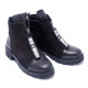 Черевики жіночі Welfare 0618-7054 KRK 01.82 BLACK LEATHER BLACK NUBUCK