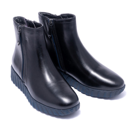 Черевики жіночі Tamaris 1/1-25808/33 084 BLK LEA/NAVY