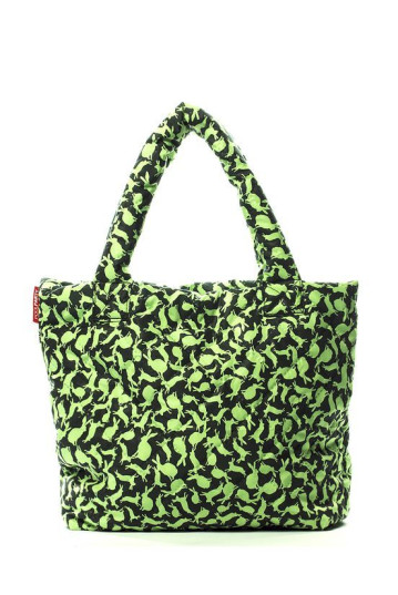 Жіноча сумка POOLPARTY pool-65-green-rabbits