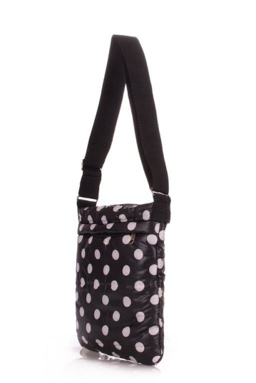 Жіноча сумка POOLPARTY pool-59-black-dots