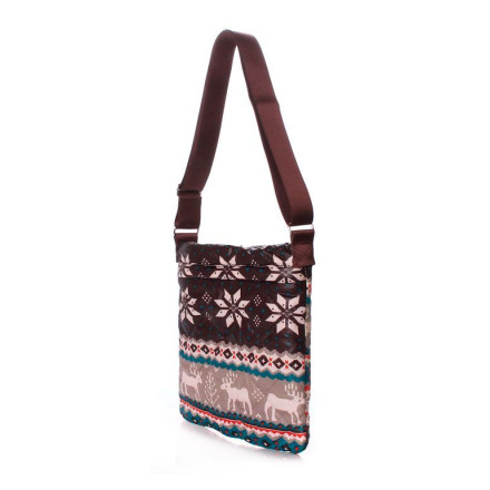 Жіноча сумка POOLPARTY pool-59-brown-deer