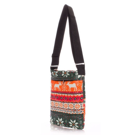 Жіноча сумка POOLPARTY pool-59-orange-deer