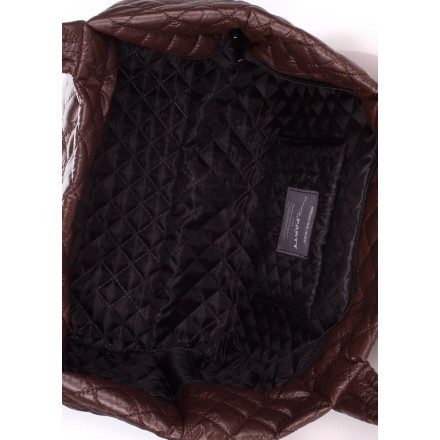 Жіноча сумка POOLPARTY broadway-quilted-brown