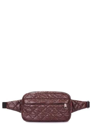 Жіноча сумка POOLPARTY beltbag-brown