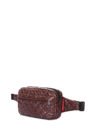 Жіноча сумка POOLPARTY beltbag-brown
