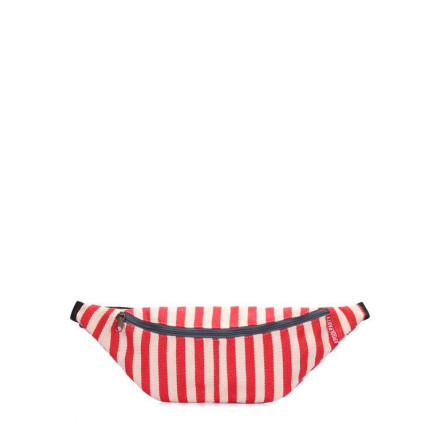 Жіноча сумка POOLPARTY waistbag-navy-red