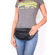 Жіноча сумка POOLPARTY waistbag-shine-black