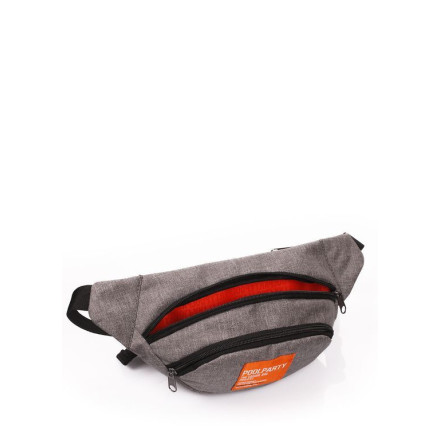 Сумка чоловіча POOLPARTY hippack-grey