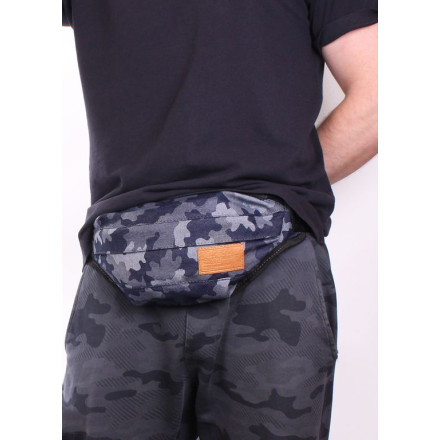 Сумка чоловіча POOLPARTY bumbag-camouflage
