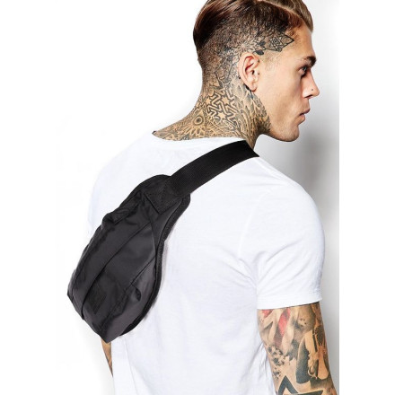 Сумка чоловіча POOLPARTY bumbag-oxford-black