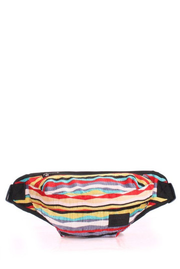 Жіноча сумка POOLPARTY bumbag-velvet-red