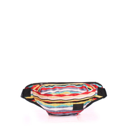 Жіноча сумка POOLPARTY bumbag-velvet-red