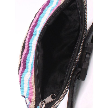 Жіноча сумка POOLPARTY bumbag-velvet-violet