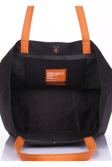 Сумка женская POOLPARTY lovetote-oxford-black