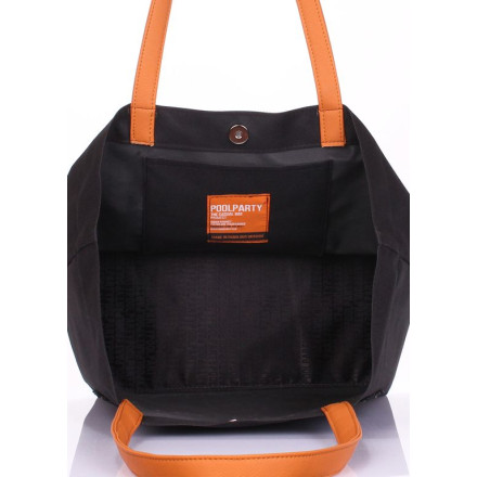 Жіноча сумка POOLPARTY lovetote-oxford-black