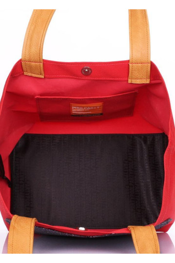 Сумка женская POOLPARTY lovetote-oxford-red