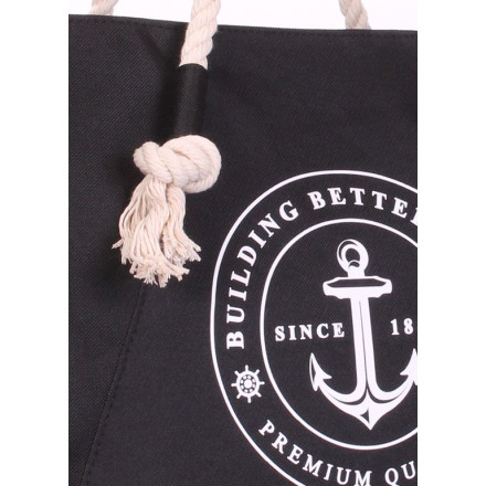 Жіноча сумка POOLPARTY breeze-oxford-black