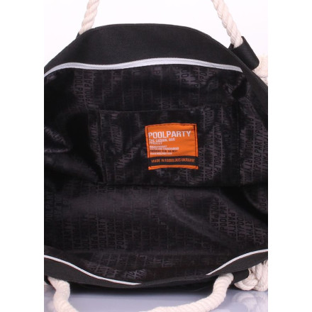Жіноча сумка POOLPARTY breeze-oxford-black