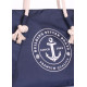 Жіноча сумка POOLPARTY breeze-oxford-darkblue