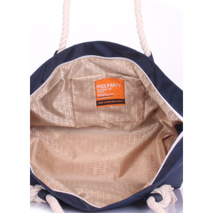 Жіноча сумка POOLPARTY breeze-oxford-darkblue